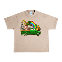 French Oak St. Patrick's Day farm animals Urban Heavy Tee - CowGirlArtShop