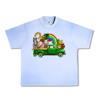 Grape Ice St. Patrick's Day farm animals Urban Heavy Tee - CowGirlArtShop