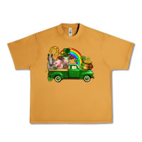 Peanut Butter St. Patrick's Day farm animals Urban Heavy Tee - CowGirlArtShop