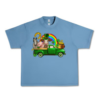 Pebble Blue St. Patrick's Day farm animals Urban Heavy Tee - CowGirlArtShop