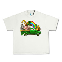 Pistachio St. Patrick's Day farm animals Urban Heavy Tee - CowGirlArtShop