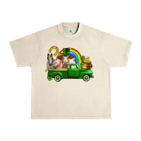Sandshell St. Patrick's Day farm animals Urban Heavy Tee - CowGirlArtShop