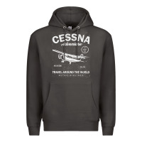 Smoke cessna distressed Premium Hoodie - longCreatives