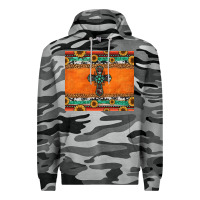 Slate Camo sunflowers cross aztec pattern Premium Hoodie - Jasminsmagicworld