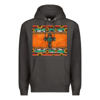 Smoke sunflowers cross aztec pattern Premium Hoodie - Jasminsmagicworld