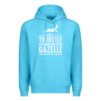 Ocean Blue Gazelle Gift Lover Premium Hoodie - longCreatives