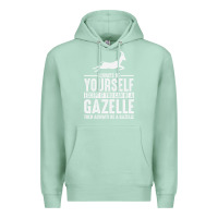 Seafoam Gazelle Gift Lover Premium Hoodie - longCreatives
