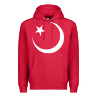 Cardinal Islam Symbol Design white Premium Hoodie - longCreatives