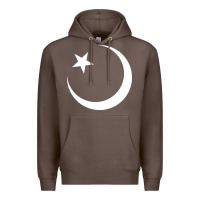 Coffee Islam Symbol Design white Premium Hoodie - longCreatives