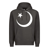 Smoke Islam Symbol Design white Premium Hoodie - longCreatives