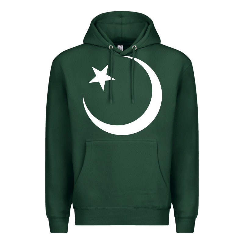 Islam Symbol Design White Premium Hoodie by longCreatives | Teevron