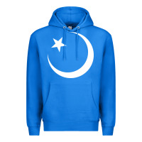 True Royal Islam Symbol Design white Premium Hoodie - longCreatives