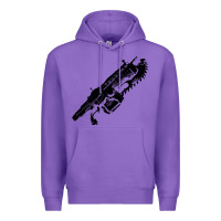 Purple Gears of war lancer Premium Hoodie - longCreatives