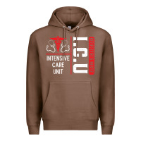 Chestnut ICU Registered Nurse Medical Intensive Care Unit Premium Hoodie - longCreatives