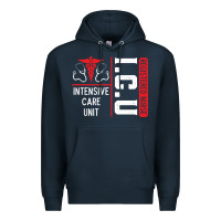 Navy ICU Registered Nurse Medical Intensive Care Unit Premium Hoodie - longCreatives