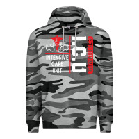 Slate Camo ICU Registered Nurse Medical Intensive Care Unit Premium Hoodie - longCreatives