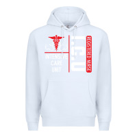 White ICU Registered Nurse Medical Intensive Care Unit Premium Hoodie - longCreatives