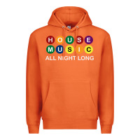 Carrot House Music All Night Long Ravers Premium Hoodie - longCreatives