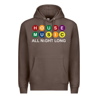 Coffee House Music All Night Long Ravers Premium Hoodie - longCreatives