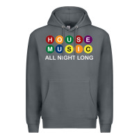 Rock House Music All Night Long Ravers Premium Hoodie - longCreatives