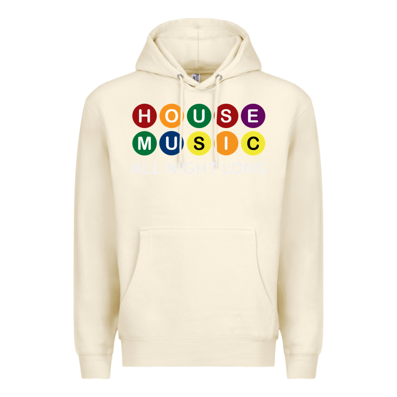 House Music All Night Long Ravers Premium Hoodie by longCreatives | Teevron