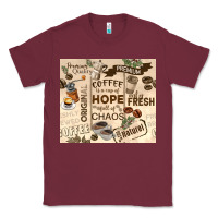 Burgundy coffee is a cup of hope Classic Tee - TumblerDesignByShophia