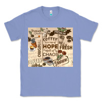 Colony Blue coffee is a cup of hope Classic Tee - TumblerDesignByShophia