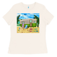 Bone summer caravan life Ladies Tee - TumblerDesignByShophia