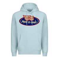 Blue Mist Moo and Oink Chicago Premium Hoodie - longCreatives