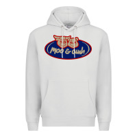 Dove Grey Moo and Oink Chicago Premium Hoodie - longCreatives