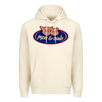 Sandshell Moo and Oink Chicago Premium Hoodie - longCreatives