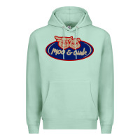 Seafoam Moo and Oink Chicago Premium Hoodie - longCreatives
