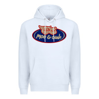 White Moo and Oink Chicago Premium Hoodie - longCreatives