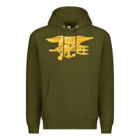 Army Green Navy Seals badge Premium Hoodie - longCreatives