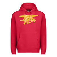 Cardinal Navy Seals badge Premium Hoodie - longCreatives