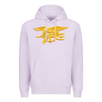 Lilac Navy Seals badge Premium Hoodie - longCreatives