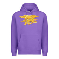 Purple Navy Seals badge Premium Hoodie - longCreatives