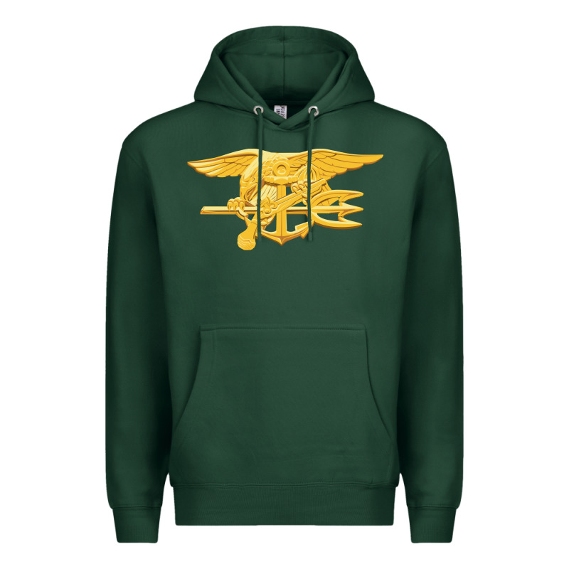 Navy Seals Badge Premium Hoodie by longCreatives | Teevron