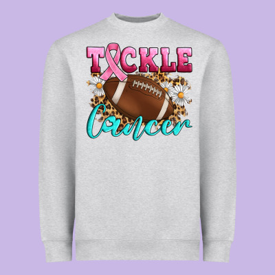 Tackle Cancer Heavyweight Sweatshirt Designed By Artiststas
