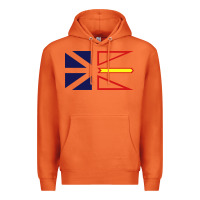 Carrot Newfoundland and Labrador Flag - 3 Color Premium Hoodie - longCreatives