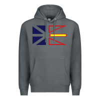 Rock Newfoundland and Labrador Flag - 3 Color Premium Hoodie - longCreatives