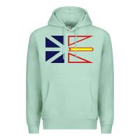 Seafoam Newfoundland and Labrador Flag - 3 Color Premium Hoodie - longCreatives