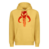 Antique Gold Mando Mythosaur Skull Sticker Premium Hoodie - longCreatives