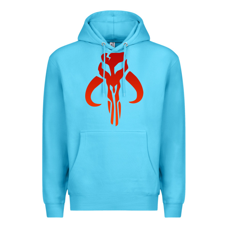 Mando Mythosaur Skull Sticker Premium Hoodie by longCreatives | Teevron
