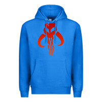 True Royal Mando Mythosaur Skull Sticker Premium Hoodie - longCreatives