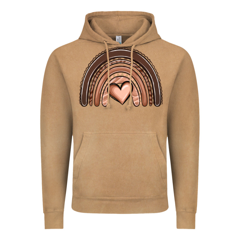 Melanin Rainbow Vintage Hoodie by OliviaCreatesArt | Teevron