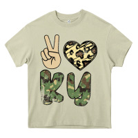 Mossy Peace Love Heavy Core Tee - Bettercallsaul