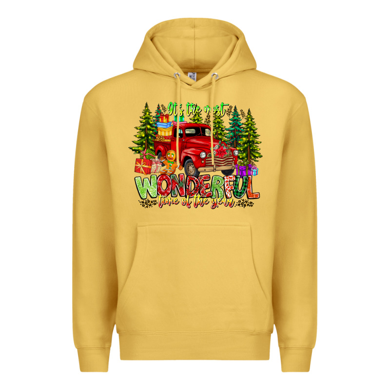 It's The Most Wonderful Time Of The Year Premium Hoodie by CowhideDigitalArt | Teevron