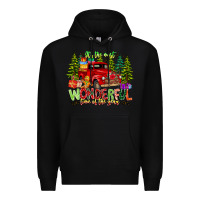 Black it's The Most Wonderful Time of the year Premium Hoodie - CowhideDigitalArt