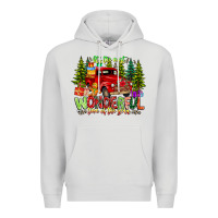 Dove Grey it's The Most Wonderful Time of the year Premium Hoodie - CowhideDigitalArt